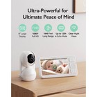 Momcozy 5 5  Video Baby Monitor Bm03 - White  2 4 Ghz Wireless Night