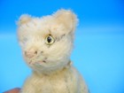 Vintage German Steiff  Mohair Striped Tabby Cat 4  Standing No Tags