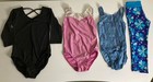 Girls Lot Size 6 7 Gymnastics  Dance Leotard  Capri Workout Pants Athletic 