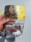 Leewards Starfire Tasseled Red  Vtg Sequin Bead Christmas Ornament Kit