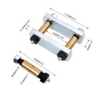 Uo12-016 Heavy Duty Shackle Upgrade For Cre3000 Stock Equaflex 3 1 8  Shackles