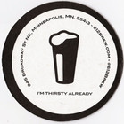 612brew  Beer Coaster Minneapolis Mn