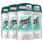 Speed Stick Men   s Deodorant Regular 3oz 4 Pack