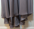 Nwt Jj s House Size 14 Gray Beaded V-neck Chiffon Mother Of The Bride Dress Gown