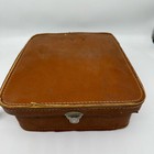 Vintage Scope Binoculars Amber Coated Optics Model 3804 With Case And Neck Strap