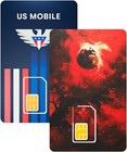 Prepaid Sim Card  us Mobile  - Custom Plans From  4 mo  Unlimited From    
