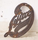 Deluxe Excelsior Cycle Company Vintage Antique Head Badge Headbadge 20s Indiana