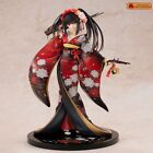 Anime Date Tokisaki Kurumi Red Kimono Two Guns Figure Statue Toy Gift
