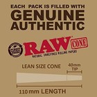 Raw Cones Classic Lean Size  50 Pack