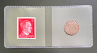 Germany Wwii Era Third Reich Nazi 1 Reichspfennig Coin 1936-1940   Mnh Stamp Set