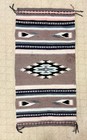Vintage Chimayo Woven Rug 