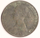 Nova Scotia  Canada  1861 One Cent - Scarce  High Grade  Semi-key  1091