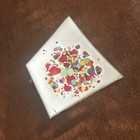 Vintage Enamel On Copper Brooch Lovely Artisan Made Confetti Art Pin