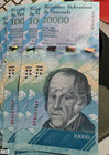 Authentic Venezuela Currency 1 X 10000 Bolivares  Unc  P-98  Bolivar Fuerte 2018