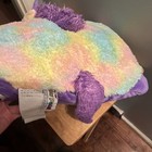 2013 Glow Pets Pillow 17    Pastel Lightup Plush Stuffed Unicorn Toy Tested Works