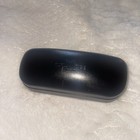 Coach New York Black Hard Plastic Glasses Case Felt Lined Unisex