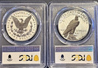 2023 S Morgan   Peace Dollar Pcgs Pf70 Reverse Proof Fdi Two Coin Set