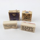 Lot Of 8 Mixed Brand Wood-mounted Stamps Stampin  Up  Stampabilities