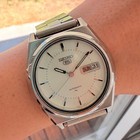 Seiko 5 Automatic Day-date 7009 Mens Vintage Watch 7009-8760 Japan
