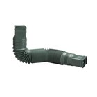 Amerimax Flex-a-spout 55 In Green Downspout Extension     Vinyl Gutter Drain 85011