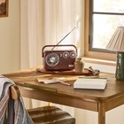 Spectrum Brown Bluetooth Radio - Hearth   Hand With Magnolia
