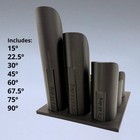 Custom Tube   Roll Cage   Exhaust Pipe Notching Template Set     25nb Or 40nb