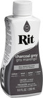 Rit All-purpose Liquid Dye  Charcoal Grey 8 Fl Oz  pack Of 1   