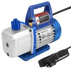 110v 4 Cfm 1 3hp Vacuum Pump Manifold Gauge Leak Detector Set For A c Hvac Auto