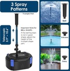All-in-one Koi Pond Filters For Outdoor Ponds 200-350 Gal  Pond Fountain Pump Wi