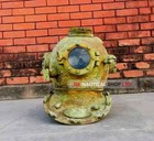 Us Navy Divers Vintage Boston Brass Antique Scuba Deep Diving Helmet Mark V Base