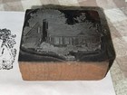 Printing Letterpress Antique Printer Type Block Decorative Print Cut  263