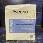 2 X Aveeno Active Naturals Soothing Bath Treatment Packs  Fragrance Free  8 Ct
