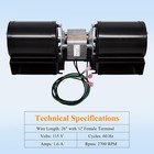 St Croix Afton Bay  Auburn  Hastings  Element  Pepin Blower Fan Motor 80p20003-r