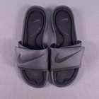 Nike Benassi Solarsoft Comfort Slides Mens 12 Black Sandals Casual 705513-090
