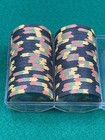 40 Paulson Vineyard Casino  20 Clay Casino Poker Chips Uncirculated