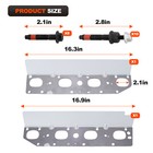 5 7 Exhaust Manifold Gasket Kit W bolt Nuts For 2009-2020 Dodge Ram Jeep 5 7l V8