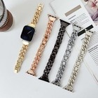 Metal Chain Bracelet Chic Watch Band Strap For Apple Watch Series 10 9 8 7 6 se