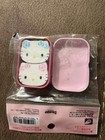 Sanrio Hello Kitty Vintage 2000 Eraser Set In Tin Case Rare Collectible