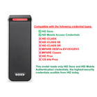Hid Signo 20 Seos Profile Access Control Reader  20nks-t1-000000  1 Yr Warranty