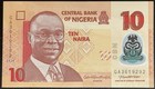 Nigeria Banknote 10 Naira 2020 Unc  16 02 iii