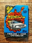 1989 Back To The Future Ii  1 Pack  Of Sealed Trading Cards  read 