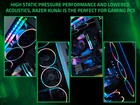 Razer Kunai Chroma 120mm 2200rpm Max Argb And Pwm Hydraulic Case Fans  3 Fans 