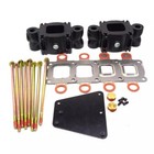 Mercruiser V6 V8 Dry Joint Exhaust Riser Spacer Kit 3  3 Inch Replaces 864929a1