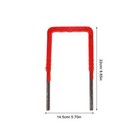  2 Pcs Plastic Steel Ladder Ladders Multi Purpose Outdoor Step Scaffolding