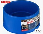 Fi  Heated Electric Dog Cat Pet Farm Water Bowl Outdoor Waterer 1 5 Gal P60 Blue
