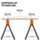 Klein Tools Fixed-leg Saw Horse  2-pack