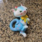 Vintage 50s Py Like Matte Finish Mama Cat   Baby Kittens Ceramic Wall Plaque