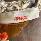Aperol Spritz Clear Bill Adjustable Visor Hat   brand New  