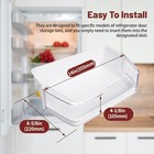 Door Shelf Bin Right Side For Samsung Refrigerator Da97-08406a Da97-08406b