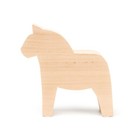 Bw Diy02 Dala Horse Carving Blank Beavercraft